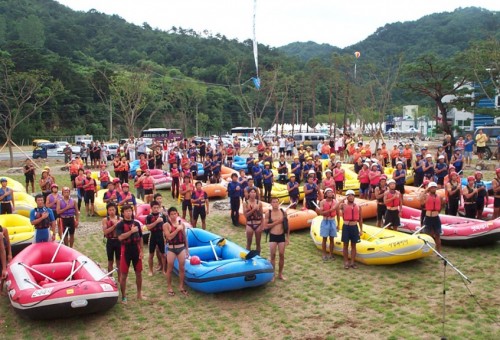 내린천 래프팅 대회