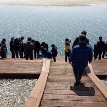 고성어린연어방류 행사