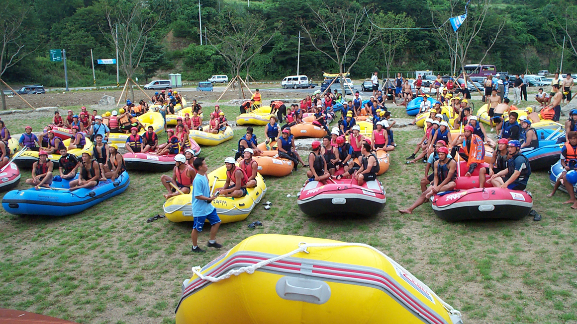 내린천 래프팅 대회