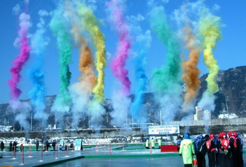 강원도지사배 전국 얼음축구대회