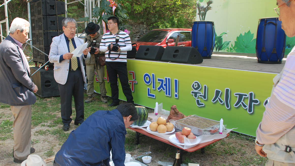 인제 진동계곡 산나물축제
