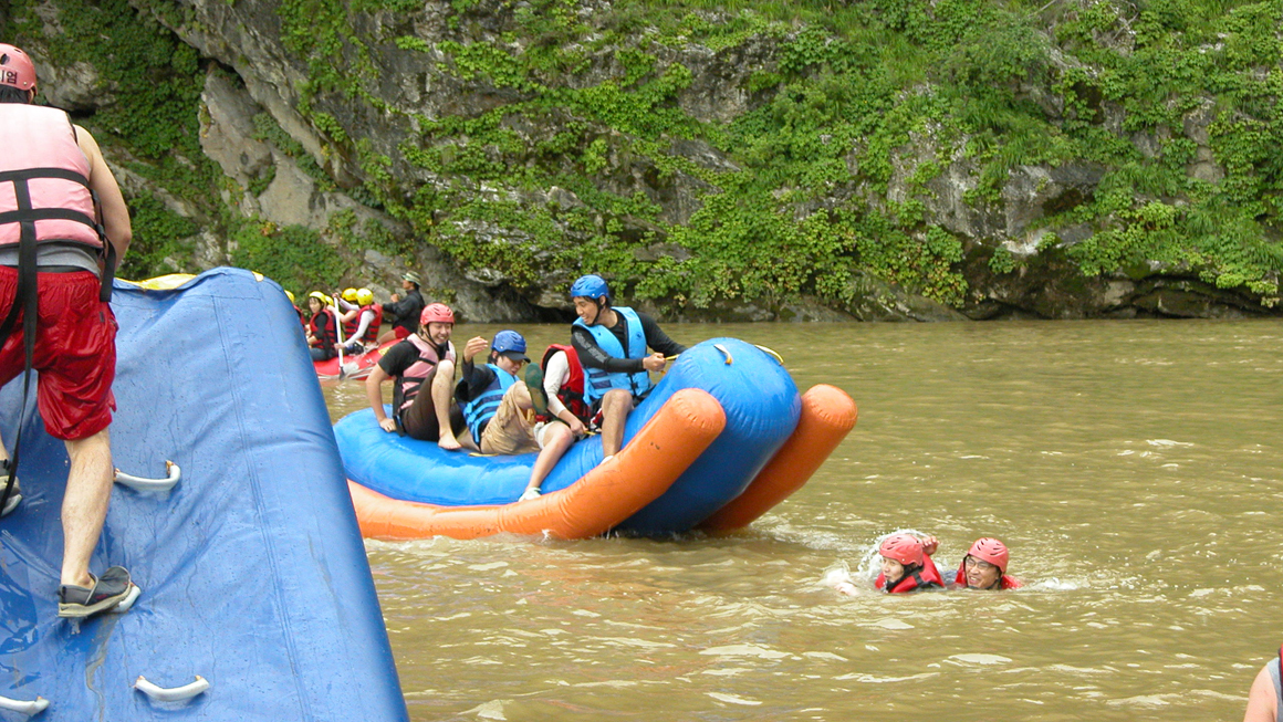 전국수상레저스포츠연합회장배 전국와일드워터래프팅대회